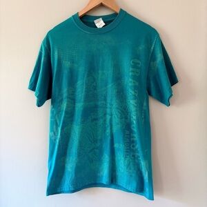 Gildan Teal Graphic Men's Tee